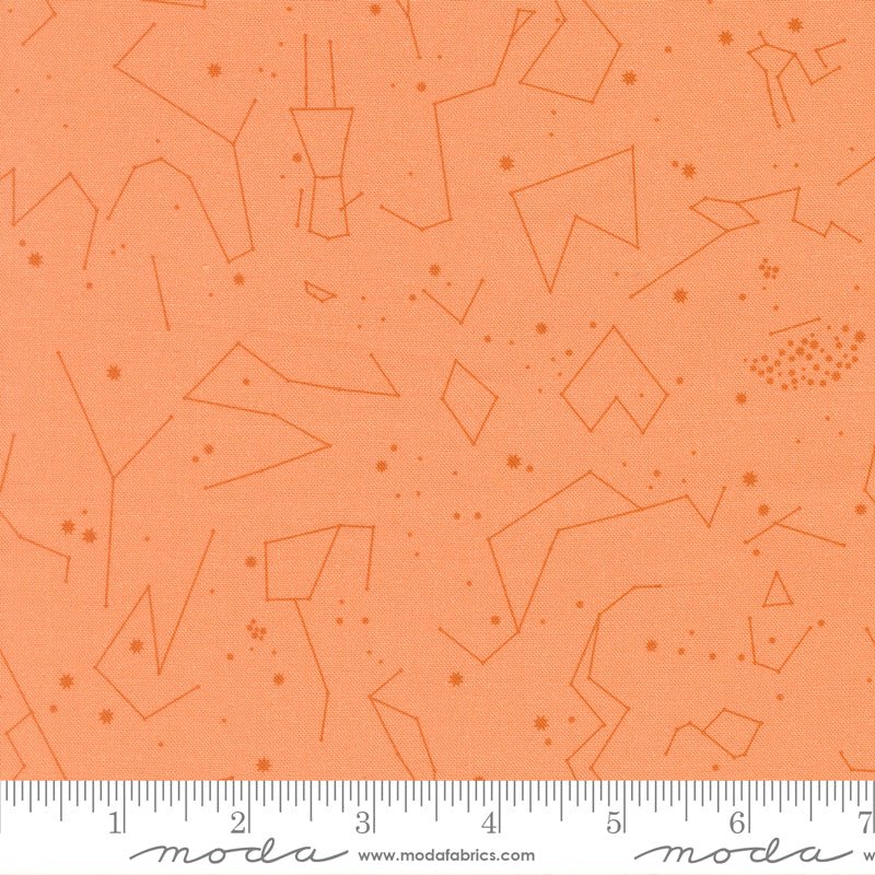 PRE-ORDER Only Treats by Lizzy House- Apricot 37156 19 - Half Yard- June 2027 - Modern Fabric Shoppe