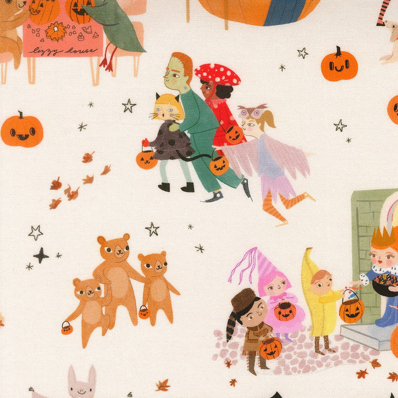 PRE-ORDER Only Treats by Lizzy House- Ghost 37150 11- Half Yard- June 2027 - Modern Fabric Shoppe
