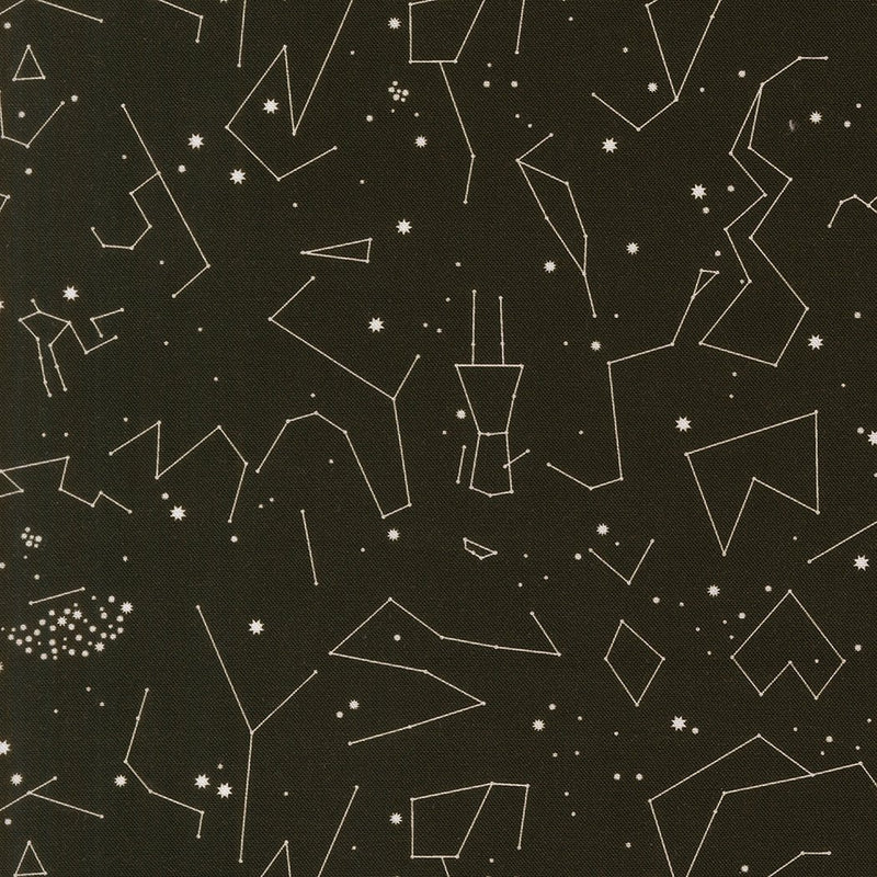 PRE-ORDER Only Treats by Lizzy House- Midnight 37156 21 - Half Yard- June 2027 - Modern Fabric Shoppe