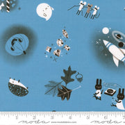 PRE-ORDER Only Treats by Lizzy House- Sky 37151 17 - Half Yard- June 2027 - Modern Fabric Shoppe