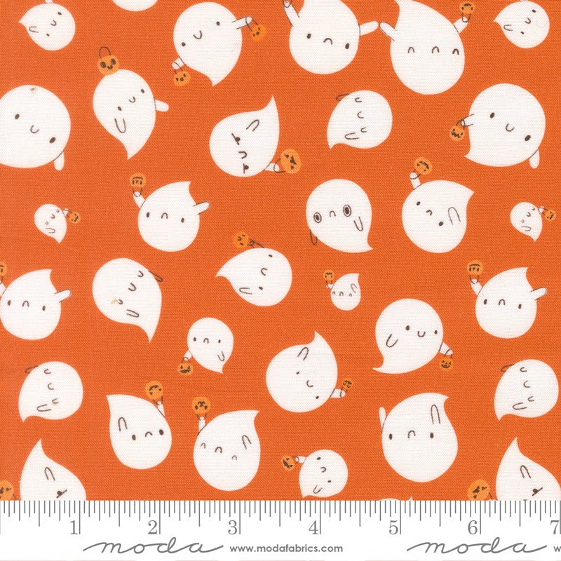 PRE-ORDER Only Treats by Lizzy House- Spice 37153 14 - Half Yard- June 2027 - Modern Fabric Shoppe