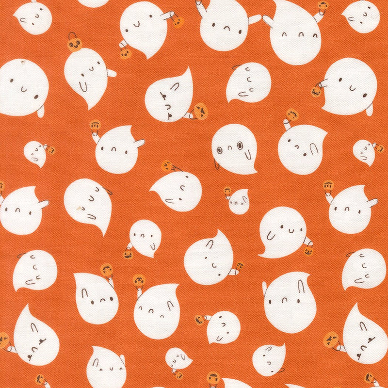 PRE-ORDER Only Treats by Lizzy House- Spice 37153 14 - Half Yard- June 2027 - Modern Fabric Shoppe