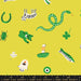 PRE - ORDER ooh Lucky Lucky by Alexia Marcella Abegg - Good Luck RS 4113 12 - Citron - Half Yard - March 2025 - Modern Fabric Shoppe