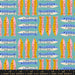 PRE - ORDER ooh Lucky Lucky by Alexia Marcella Abegg - Sardines RS 4116 14 - Turquoise - Half Yard - March 2025 - Modern Fabric Shoppe