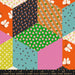 PRE - ORDER ooh Lucky Lucky by Alexia Marcella Abegg - Tumbling Blocks RS 4112 16 - Vivid - Half Yard - March 2025 - Modern Fabric Shoppe