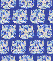 PRE-ORDER Oops All Cats by Sarah Watts- RS 2147 18 - Blue Ribbon- Half Yard- May 2027 - Modern Fabric Shoppe