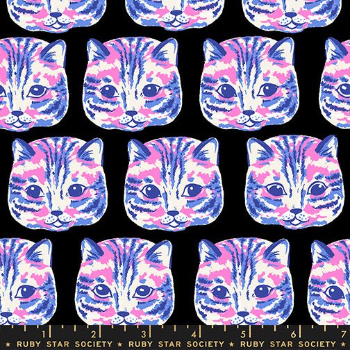 PRE-ORDER Oops All Cats by Sarah Watts- RS 2147 19 - Back- Half Yard- May 2027 - Modern Fabric Shoppe