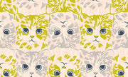 PRE-ORDER Oops All Cats by Sarah Watts- RS 2148 11 - Pistachio- Half Yard- May 2027 - Modern Fabric Shoppe