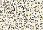 PRE-ORDER Oops All Cats by Sarah Watts- RS 2149 12 - Pistachio- Half Yard- May 2027 - Modern Fabric Shoppe