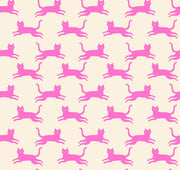 PRE-ORDER Oops All Cats by Sarah Watts- RS 2150 12 - Neon Pink- Half Yard- May 2027 - Modern Fabric Shoppe