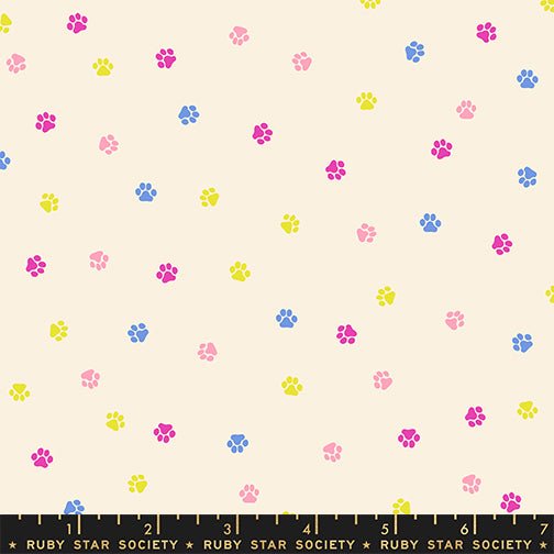 PRE-ORDER Oops All Cats by Sarah Watts- RS 2152 11 - Natural- Half Yard- May 2027 - Modern Fabric Shoppe