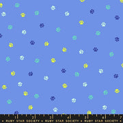 PRE-ORDER Oops All Cats by Sarah Watts- RS 2152 18 - Lindley Blue- Half Yard- May 2027 - Modern Fabric Shoppe