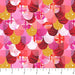 PRE - Order Painted Garden by Josephine Kimberling - Scallops 91060 - 56 Orange - Half Yard - June 2025 - Modern Fabric Shoppe