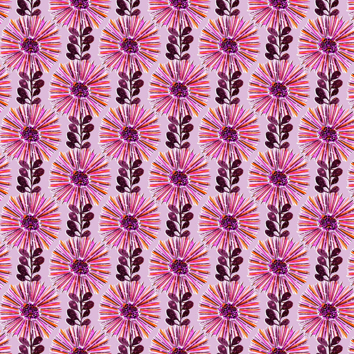 PRE - Order Painted Garden by Josephine Kimberling - Watercolor Daisy 91055 - 21 Pink - Half Yard - June 2025 - Modern Fabric Shoppe