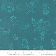 PRE - Order Parlor by Crystal Manning - Boho Flowers 11967 16 - Peacock - Half Yard - September 2025 - Modern Fabric Shoppe