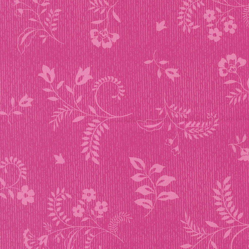 PRE - Order Parlor by Crystal Manning - Boho Flowers 11967 22 - Passion Fruit - Half Yard - September 2025 - Modern Fabric Shoppe