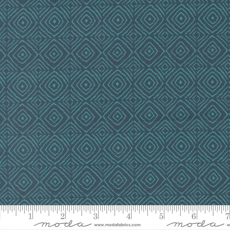 PRE - Order Parlor by Crystal Manning - Parlor Diamonds 11966 28 - Peacock - Half Yard - September 2025 - Modern Fabric Shoppe