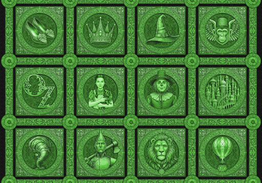 PRE - Order Patrick Lose Studios - Good Together II - Ozian 10860 - 76 Green - 30 Inch Panel - December 2026 - Modern Fabric Shoppe