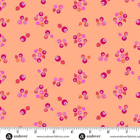 PRE - Order Perfect Day by Libs Elliott - Bleubs A - 10219 - O Orange - Half Yard - March 2026 - Modern Fabric Shoppe
