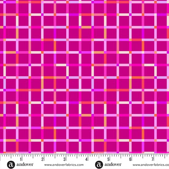 PRE - Order Perfect Day by Libs Elliott - Piknik Palid A - 10222 - E Pink - Half Yard - March 2026 - Modern Fabric Shoppe