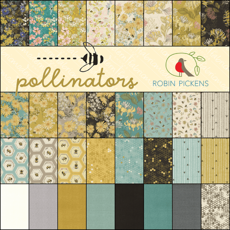 PRE - ORDER Pollinator by Robin Pickens - Half Yard Bundle - December 2026 - Modern Fabric Shoppe