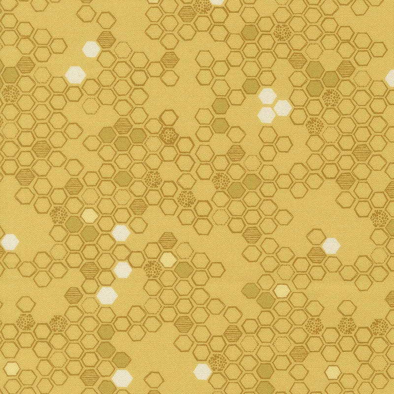 PRE - Order Pollinators by Robin Pickens - Honey 48815 13 - Half Yard - December 2026 - Modern Fabric Shoppe