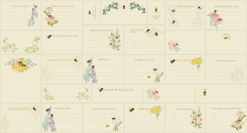 PRE - Order Pollinators by Robin Pickens - Panel 48817 11 - 24 Inches - December 2026 - Modern Fabric Shoppe