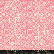 PRE - ORDER Poolside Too - Collaboration by Ruby Star Society - Architectural Blocks RS 5201 11 - Sorbet - Half Yard - April 2026 - Modern Fabric Shoppe