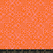 PRE - ORDER Poolside Too - Collaboration by Ruby Star Society - Architectural Blocks RS 5201 13 - Goldfish - Half Yard - April 2026 - Modern Fabric Shoppe