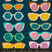 PRE - ORDER Poolside Too - Collaboration by Ruby Star Society - Poolside Shade RS 5200 15 - Peacock - Half Yard - April 2026 - Modern Fabric Shoppe