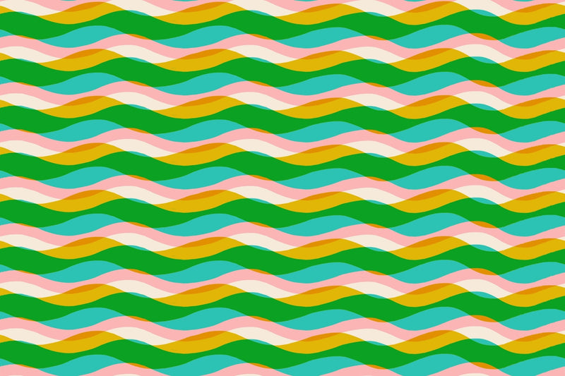 PRE - ORDER Poolside Too - Collaboration by Ruby Star Society - Poolside Waves RS 5198 11 - Tropic - Half Yard - April 2026 - Modern Fabric Shoppe