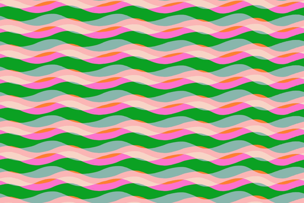 PRE - ORDER Poolside Too - Collaboration by Ruby Star Society - Poolside Waves RS 5198 13 - Lipstick - Half Yard - April 2026 - Modern Fabric Shoppe