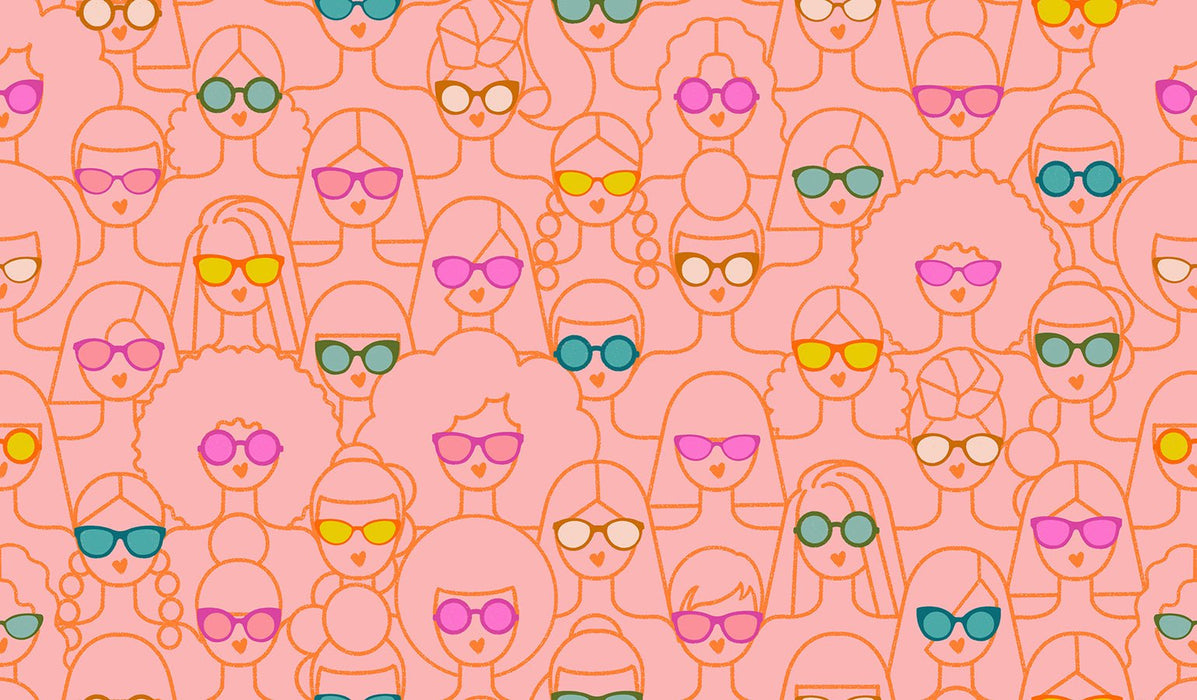 PRE - ORDER Poolside Too - Collaboration by Ruby Star Society - Shine Girl, Shine RS 5202 13 - Balmy - Half Yard - April 2026 - Modern Fabric Shoppe