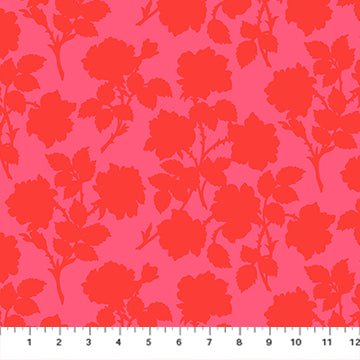 PRE - Order Pop Sugar by Heather Bailey - Bramble 92055 - 26 Strawberry - Half Yard - April 2025 - Modern Fabric Shoppe