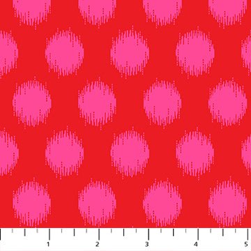 PRE - Order Pop Sugar by Heather Bailey - Top Dot 92060 - 26 Cherry - Half Yard - April 2025 - Modern Fabric Shoppe