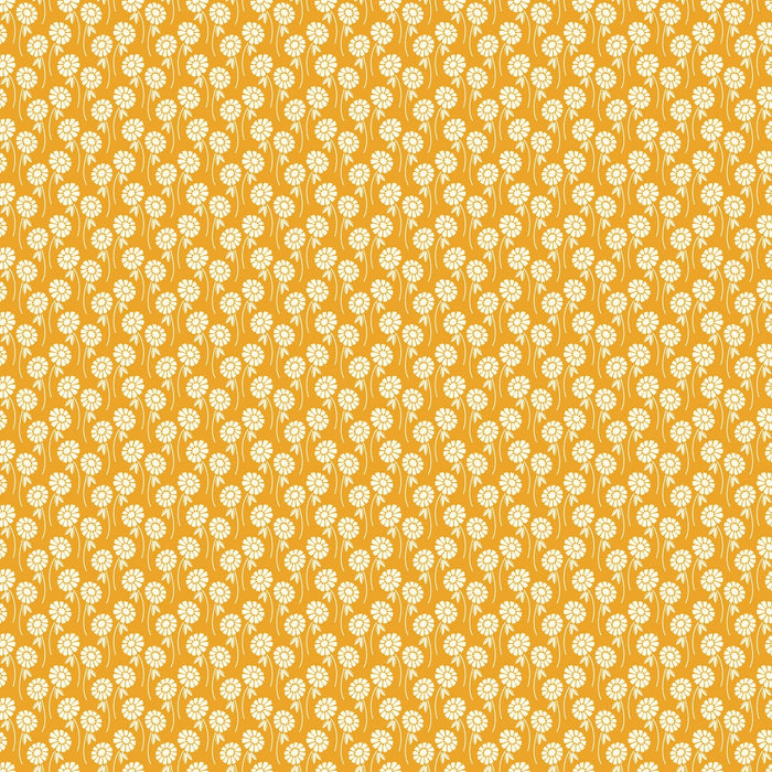 PRE - Order Pop Sugar by Heather Bailey - Upsy Daisy 92061 - 52 Butterscotch - Half Yard - April 2025 - Modern Fabric Shoppe