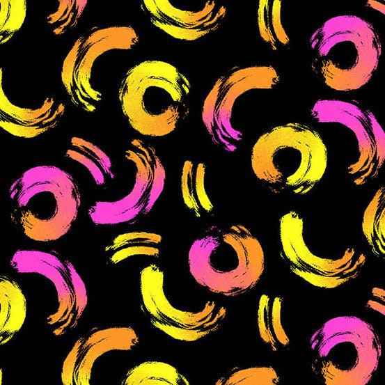 PRE - Order Prismatic by Libs Elliott - Brushwork A - 10434 - O Flare - Half Yard - August 2026 - Modern Fabric Shoppe
