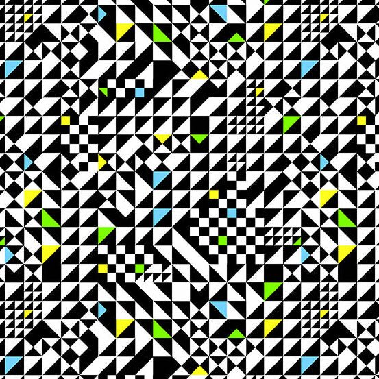 PRE - Order Prismatic by Libs Elliott - Check It A - 10439 - K Cosmic - Half Yard - August 2026 - Modern Fabric Shoppe