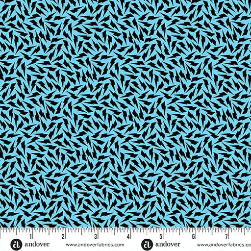 PRE - Order Prismatic by Libs Elliott - Darling Bolts A - 10438 - B Electric - Half Yard - August 2026 - Modern Fabric Shoppe