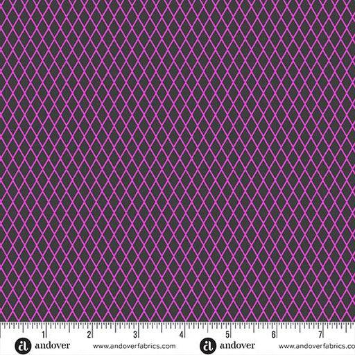 PRE - Order Prismatic by Libs Elliott - Fishnet A - 10440 - KE Neon - Half Yard - August 2026 - Modern Fabric Shoppe