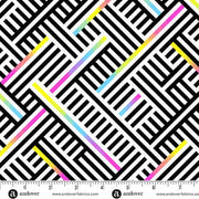 PRE - Order Prismatic by Libs Elliott - Rouge Weave A - 10437 - K Burst - Half Yard - August 2026 - Modern Fabric Shoppe