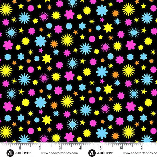 PRE - Order Prismatic by Libs Elliott - Wingalings A - 10435 - K Burst - Half Yard - August 2026 - Modern Fabric Shoppe