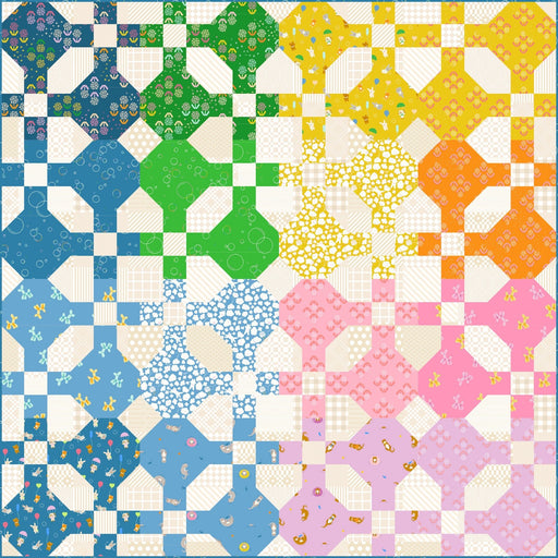 PRE - ORDER Rashida Coleman - Hale - River Heights Quilt Kit - featuring Float - January 2027 - Modern Fabric Shoppe