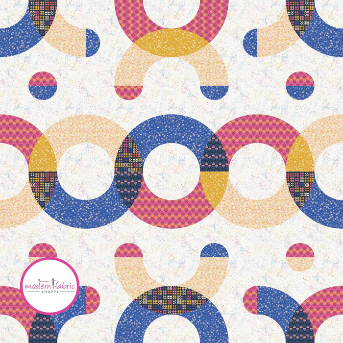 PRE-ORDER Rashida Coleman Hale- Snap Happy Quilt Kit featuring Woodland Park- January 2025 - Modern Fabric Shoppe