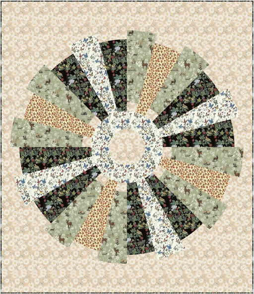 PRE - Order Razzamatazz Quilt Kit featuring Last Fall In Japan by Nathalie Lete - September 2026 - Modern Fabric Shoppe