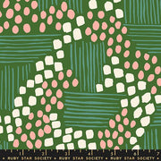 PRE - ORDER Reimagine Landscape by Jen Hewitt - Green RS6049 14 - Half Yard - November 2025 - Modern Fabric Shoppe