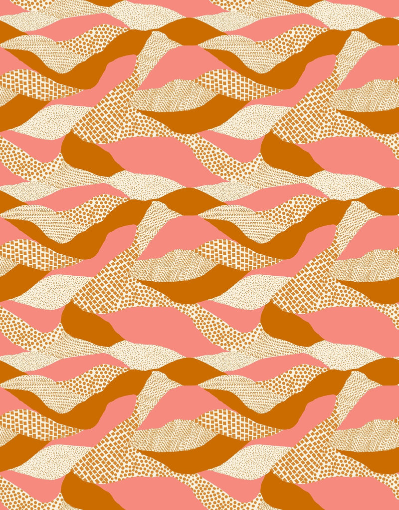 PRE - ORDER Reimagine Landscape by Jen Hewitt - Saddle RS6053 12 - Half Yard - November 2025 - Modern Fabric Shoppe