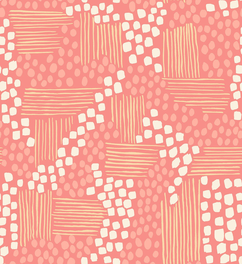 PRE - ORDER Reimagine Landscape by Jen Hewitt - Watermelon RS6049 12 - Half Yard - November 2025 - Modern Fabric Shoppe