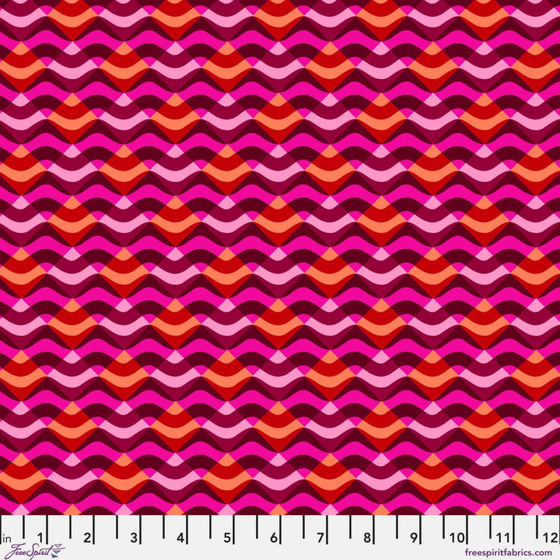 PRE - Order Rivera by Odile Bailloeul - Cannes PWOB136.RED - Half Yard - November 2026 - Modern Fabric Shoppe