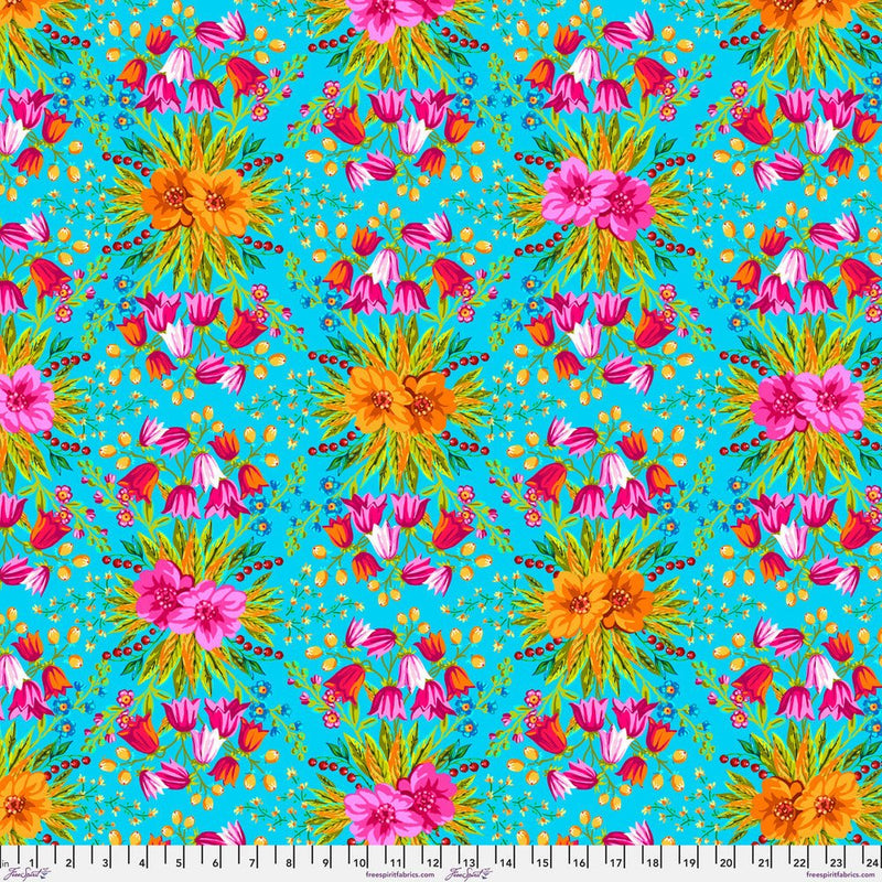 PRE - Order Rivera by Odile Bailloeul - Terrace PWOB132.BLUE - Half Yard - November 2026 - Modern Fabric Shoppe